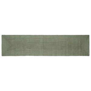 vidaXL Area Rug Olive Green 60 x 250 cm Jute