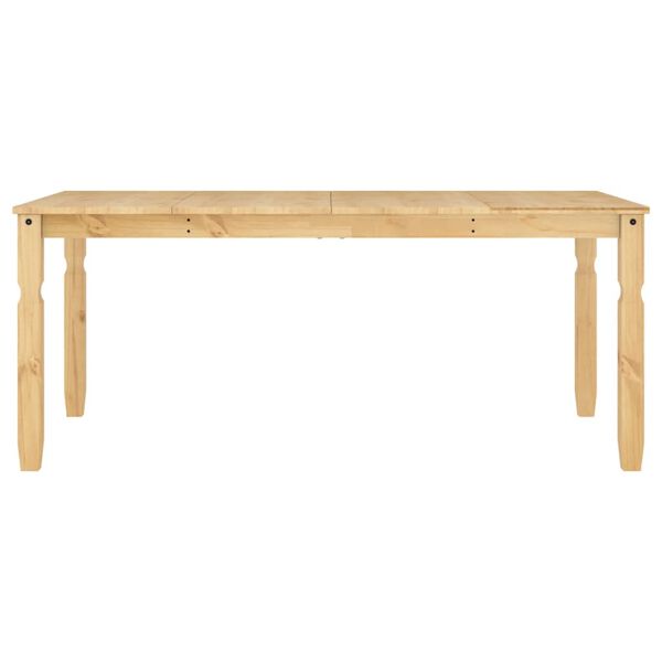 vidaXL Dining Table Corona 180x90x75 cm Solid Wood Pine
