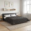vidaXL Full Year Duvet Quilted Anthracite 220 x 240 cm