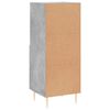 vidaXL Sideboard Concrete Grey 34.5x34x90 cm Engineered Wood
