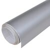 vidaXL Car Film Matt Silver 200 x 152 cm Waterproof Bubble Free