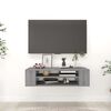 vidaXL Hanging TV Cabinet Grey Sonoma 100x30x26.5 cm Engineered Wood
