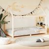 vidaXL Kids Bed Frame Solid Pine Wood 80x160 cm