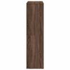 vidaXL Bookcase Brown Oak 100x33x125.5 cm Engineered Wood