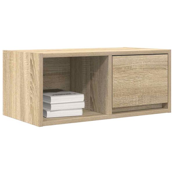 vidaXL TV Cabinets 2 pcs Sonoma Oak 60x31x25.5 cm Engineered Wood