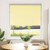 vidaXL Roller Blind Blackout Yellow 100x175 cm Fabric Width 95.7 cm Polyester