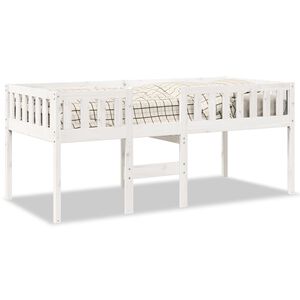 vidaXL Children's Bed without Mattress White 90x190 cm Solid Wood Pine