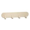 KidsDepot Coat Rack Xavy 51x5.5x9 cm Wood Off-white