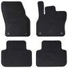 vidaXL Car Mat 4 pcs Black suitable for Audi Q3 Rubber