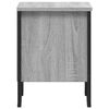 vidaXL Bedside Cabinet Grey Sonoma 40x30x40 cm Engineered Wood