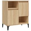 vidaXL Sideboards 2 pcs Sonoma Oak 60x35x70 cm Engineered Wood
