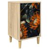 vidaXL Bedside Cabinet LOCHEM Sonoma Oak 36 x 33 x 60 cm