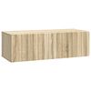 vidaXL Wall-Mounted TV Cabinet 98 x 41 x 30 cm Sonoma Oak