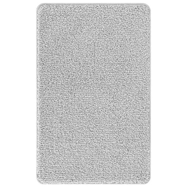 vidaXL Anti-slip Bath Mat Grey 50 x 80 cm PP