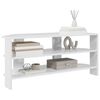 vidaXL Corner TV Cabinet High gloss White 102x40.5x45cm
