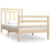 vidaXL Bed Frame without Mattress 90x190 cm Single Solid Wood