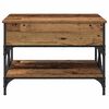 vidaXL Coffee Table Old Wood 70 x 50 x 50 cm Engineered Wood