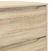 vidaXL Storage Cabinet Sonoma Oak 40 x 48 x 105 cm Engineered Wood