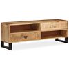 vidaXL TV Cabinet Solid Mango Wood 120x30x40 cm