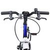 vidaXL Kids Bike 24'' for 8-12 Years Old Blue White