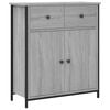 vidaXL Sideboard Grey Sonoma 70x30x80 cm Engineered Wood