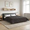 vidaXL Full Year Duvet Quilted Anthracite 200 x 220 cm