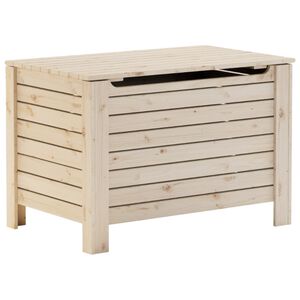 vidaXL Storage Box with Lid RANA 80x49x54 cm Solid Wood Pine