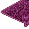 vidaXL Stair Mats 30 pcs 65x21x4 cm Violet Rectangular Edge