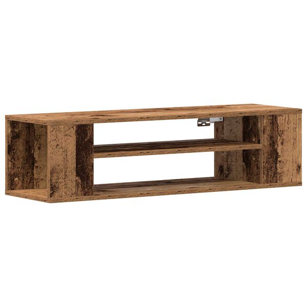 vidaXL TV Cabinet Old wood 100 x 30 x 26.5 cm Engineered Wood