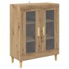 vidaXL Highboard Artisan Oak 69.5 x 34 x 180 cm Engineered Wood