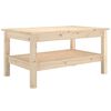 vidaXL Coffee Table 80x50x40 cm Solid Wood Pine