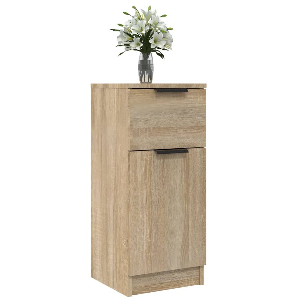 vidaXL Sideboard Sonoma Oak 30x30x70 cm Engineered Wood vidaXL