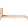 vidaXL Extra Long Bed Frame without Mattress 100x220 cm Solid Wood