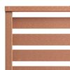 vidaXL Fence Panel WPC 180x180 cm Brown