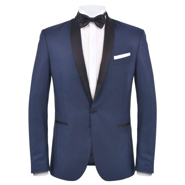 vidaXL Mens Tuxedo Navy 48