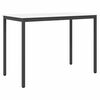 vidaXL Bar Table White 150 x 80 x 105 cm Solid Pine Wood