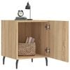 vidaXL Bedside Cabinets 2 pcs Sonoma Oak 40x40x50 cm Engineered Wood