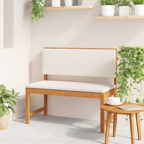 vidaXL Garden Bench Brown 100 x 50 x 91cm Solid Acacia wood