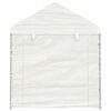 vidaXL Gazebo with Roof White 4.46x2.28x2.69 m Polyethylene