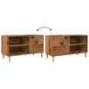 vidaXL Record Cabinet Old Wood 84.5x38x48 cm Engineered Wood