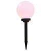 vidaXL Outdoor Solar Lamps 6 pcs LED Spherical 20 cm RGB