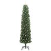 vidaXL Artificial Christmas Tree with 300 LEDs with Stand Green 240 cm
