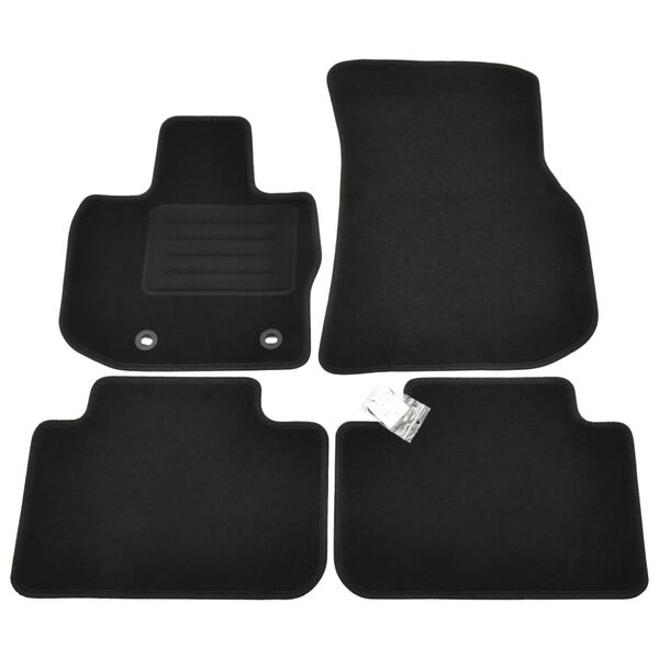 vidaXL 4 Piece Car Mat Set for BMW X4 (G02)