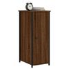 vidaXL Bedside Cabinet Brown Oak 32x42x80 cm Engineered Wood