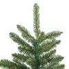 vidaXL Artificial Hinged Christmas Tree with 150 LEDs 150 cm PVC