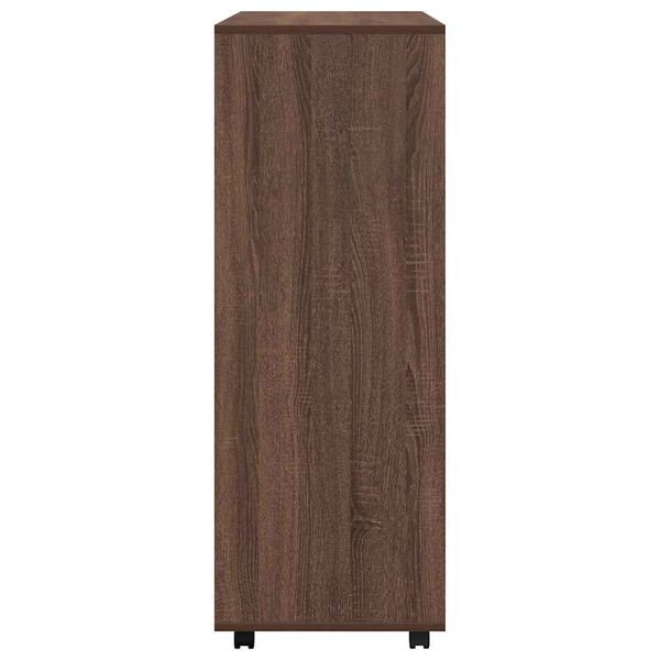 vidaXL Wardrobe Brown Oak 80x40x110 cm Engineered Wood