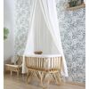 CHILDHOME Hanging Canopy Tent with Playmat Off-white