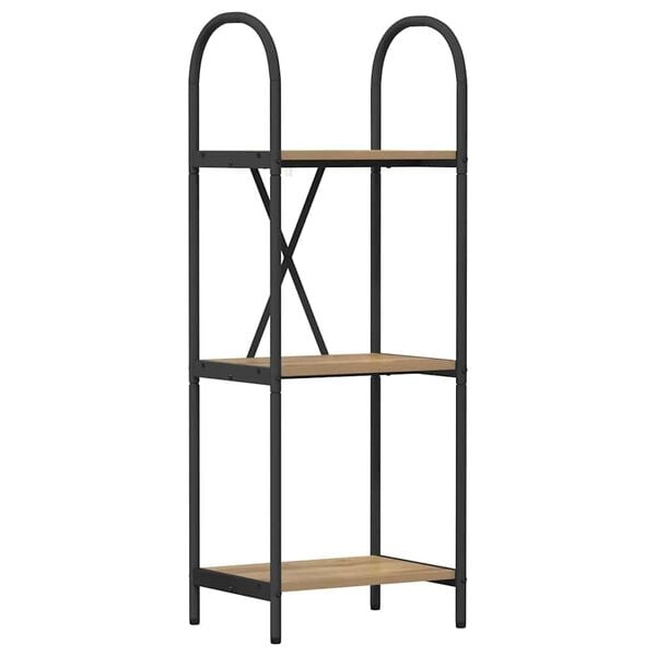 vidaXL Bookshelf Artisan Oak 40 x 30 x 109 cm Engineered wood