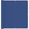 vidaXL Balcony Screen Blue 110 x 1000 cm Oxford Fabric