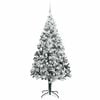 vidaXL Artificial Christmas Tree with 300 LEDs with Stand Green 210 cm